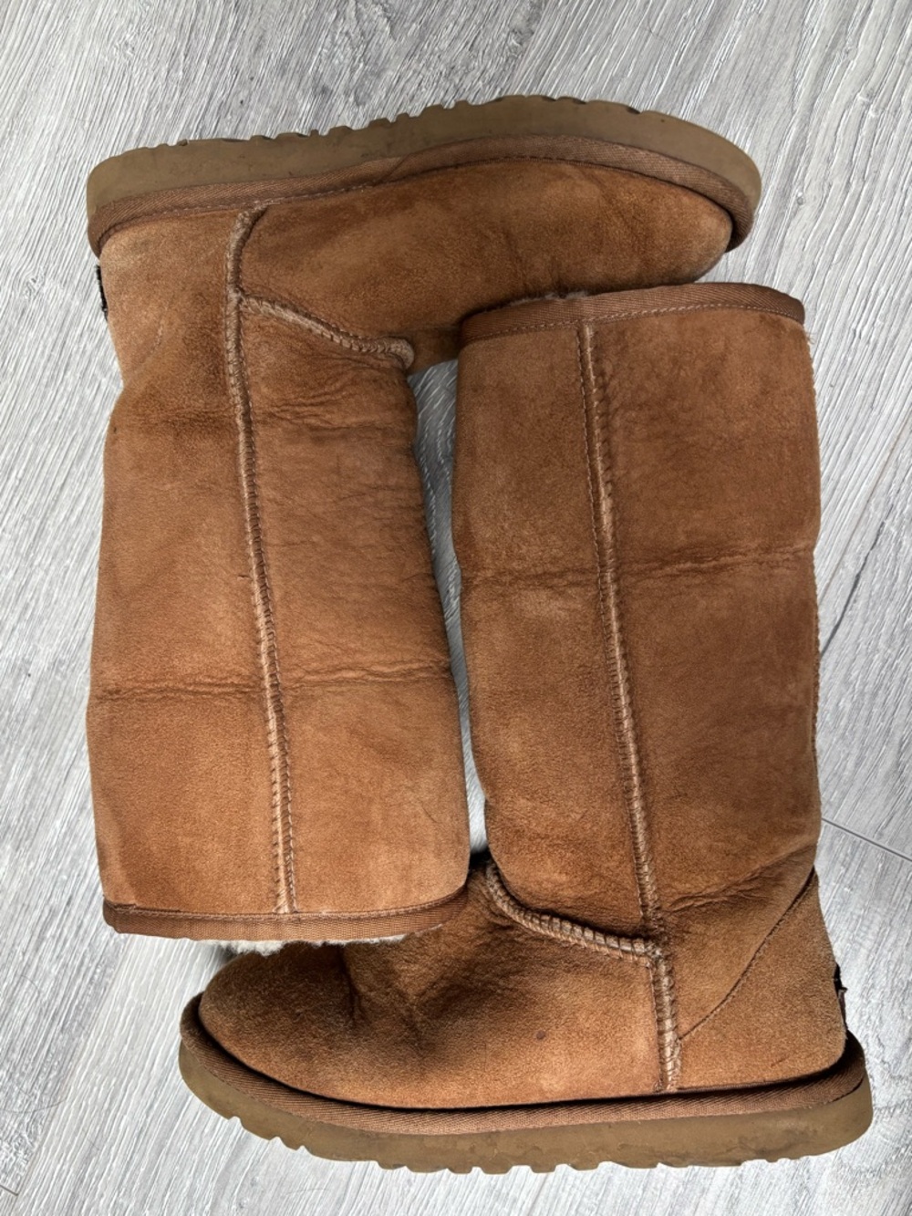 VINTAGE UGG Australia Classic Tall Boots - Chestnut - Size 5 - Pre-2016 Original